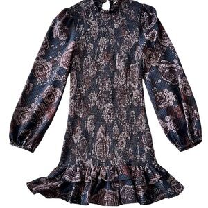 Zara Multicolor Ruffled Blouse